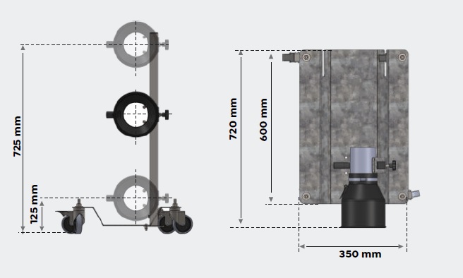 Rubber nozzles for exhaust gas extraction BGD & BCSD - 2