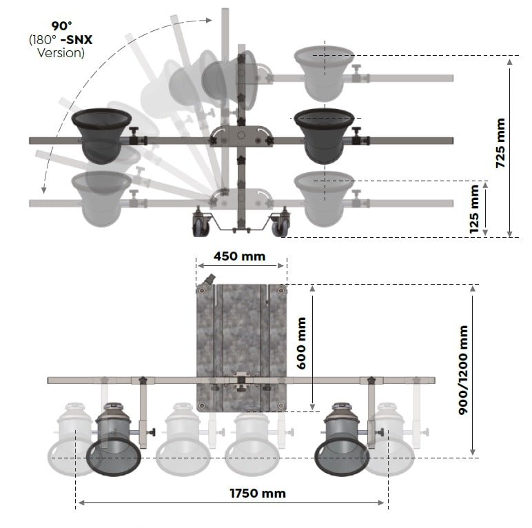 Steel nozzles for exhaust gas extraction BCOX & BCSD - 3